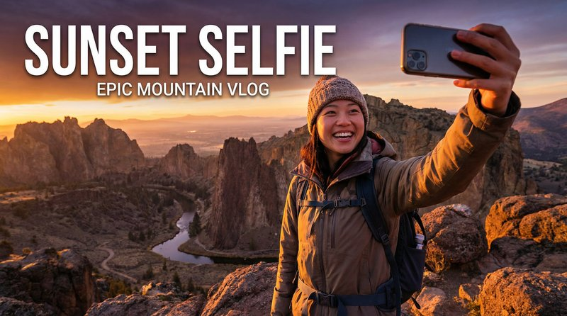 糖心vlog糖心vlog旅行视频：日落山巅的浪漫之旅